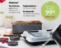 Kop & Kande Tærteforme, Bradepande / rugbrødsform tilbud