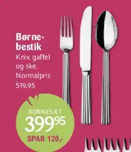 Kop & Kande Børne-bestik tilbud