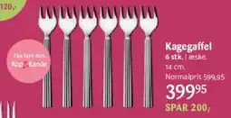 Kop & Kande Kagegaffel tilbud
