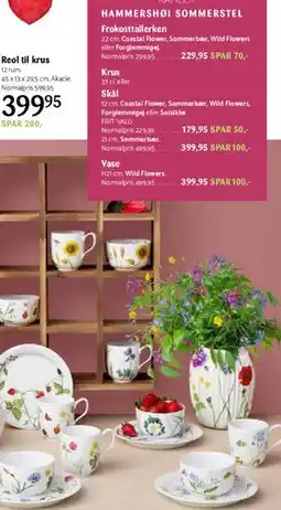Kop & Kande HAMMERSHØI SOMMERSTEL tilbud