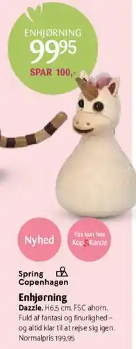 Kop & Kande Enhjørning (Dazzle) tilbud