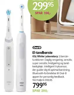 Kop & Kande El-tandbørste (Oral-B) tilbud