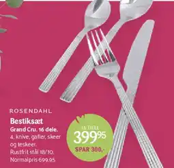 Kop & Kande Bestiksæt (Grand Cru) tilbud