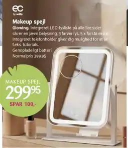 Kop & Kande Makeup spejl tilbud