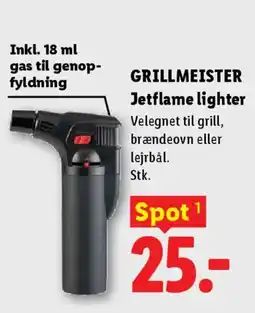 Lidl GRILLMEISTER Jetflame lighter tilbud