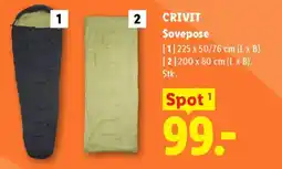 Lidl CRIVIT Sovepose tilbud