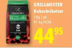 Lidl GRILLMESTER Kokosbriketter tilbud