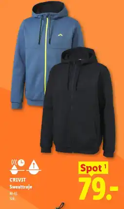 Lidl CRIVIT Sweattrøje tilbud