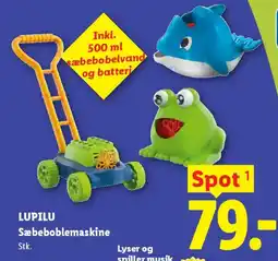 Lidl LUPILU Sæbeboblemaskine tilbud