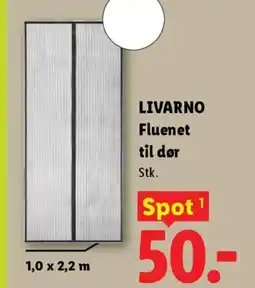 Lidl LIVARNO Fluenet til dør tilbud