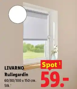 Lidl LIVARNO Rullegardin tilbud
