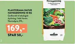 Plantorama Plantorama natur havegødning tilbud