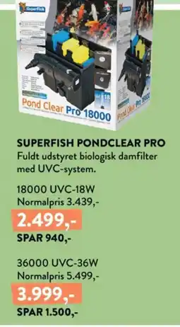 Plantorama Superfish pondclear pro tilbud