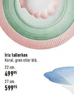 Imerco Iris tallerken tilbud