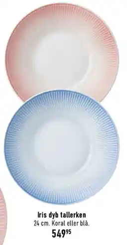 Imerco Iris dyb tallerke tilbud