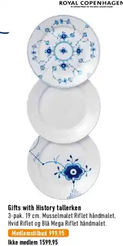 Imerco Gifts with History tallerken tilbud