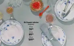 Imerco Blå Elements tallerken tilbud