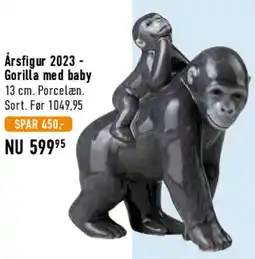 Imerco Årsfigur 2023 - Gorilla med baby tilbud