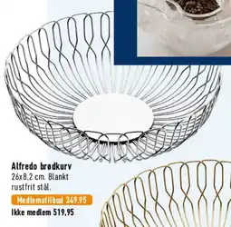 Imerco Alfredo brødkurv tilbud