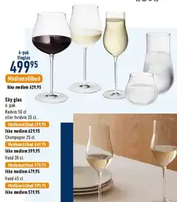 Imerco Sky glas tilbud