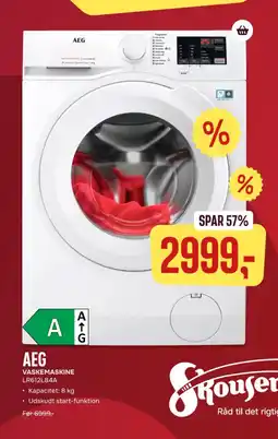 Skousen AEG Vaskemaskine LR612L84A tilbud
