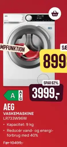 Skousen AEG Vaskemaskine LR733W96W tilbud