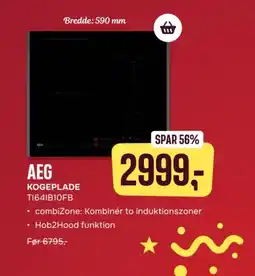Skousen AEG Kogeplade T1641B10FB tilbud