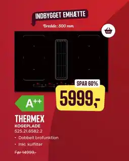 Skousen THERMEX Kogeplade 525.21.6582.2 tilbud