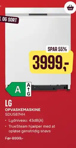 Skousen LG Opvaskemaskine SDU587HH tilbud