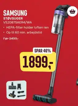 Skousen SAMSUNG Støvsuger VS20B75AER4/WA tilbud