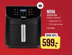 Skousen NOVA Airfryer NOVA-183047 tilbud