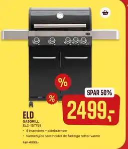 Skousen ELD Gasgrill ELD-157758 tilbud