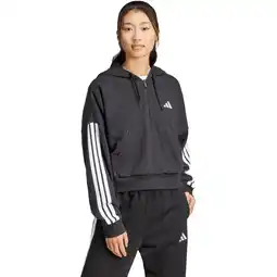 Sport 24 adidas 3-Stripes 1/4 Zip Hættetrøje Dame tilbud