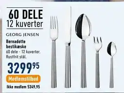 Imerco Bernadotte bestikæske tilbud