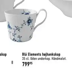 Imerco Blå Elements højhankskop tilbud