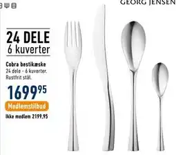 Imerco Cobra bestikæske tilbud