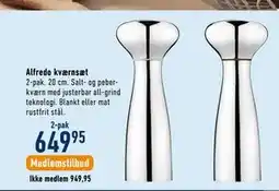 Imerco Alfredo kværnsæt tilbud