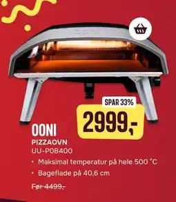 Skousen OONI PIZZAOVN UU-P0B400 tilbud