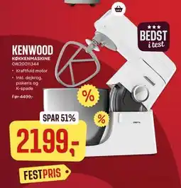Skousen KENWOOD KØKKENMASKINE 0W20011344 tilbud