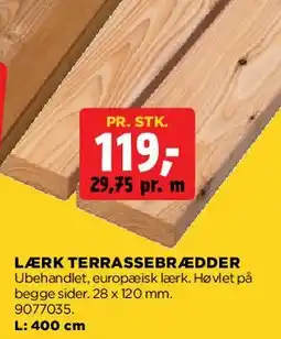 jem & fix LÆRK TERRASSEBRÆDDER tilbud