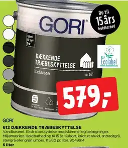 jem & fix 612 Dækkende Træbeskyttelse tilbud