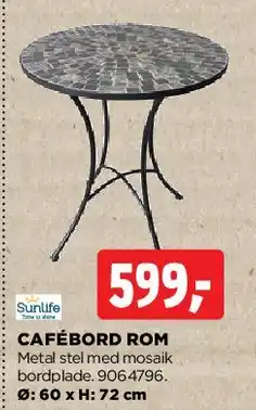 jem & fix CAFÉBORD ROM tilbud