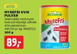 jem & fix MYREFRI KVIK PULVER tilbud