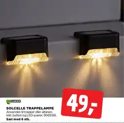 jem & fix Solcelle Trappelampe tilbud