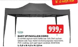 jem & fix EASY UP PAVILLON COMO tilbud