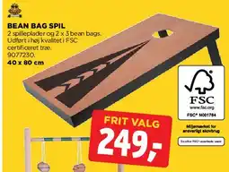 jem & fix Bean bag spil tilbud