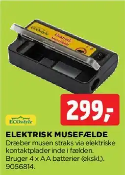 jem & fix Elektrisk musefælde tilbud