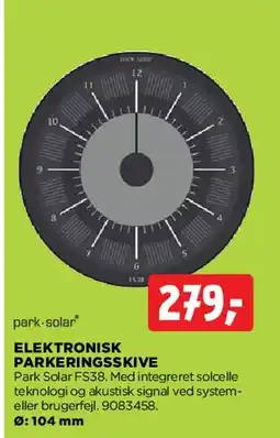 jem & fix Elektronisk parkeringsskive tilbud