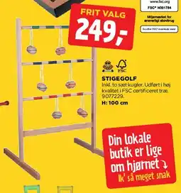 jem & fix STIGEGOLF tilbud