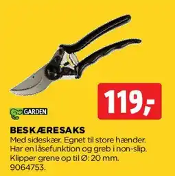 jem & fix Beskæresaks (kraftig) tilbud
